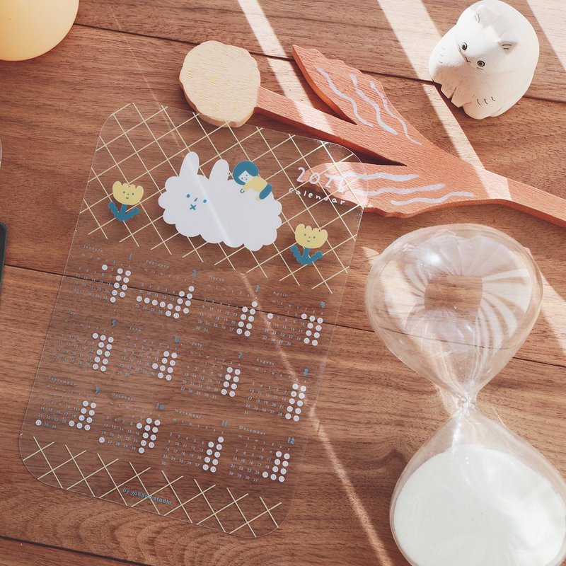 2026年 年历垫板 - 年历/台历 - 塑料 透明