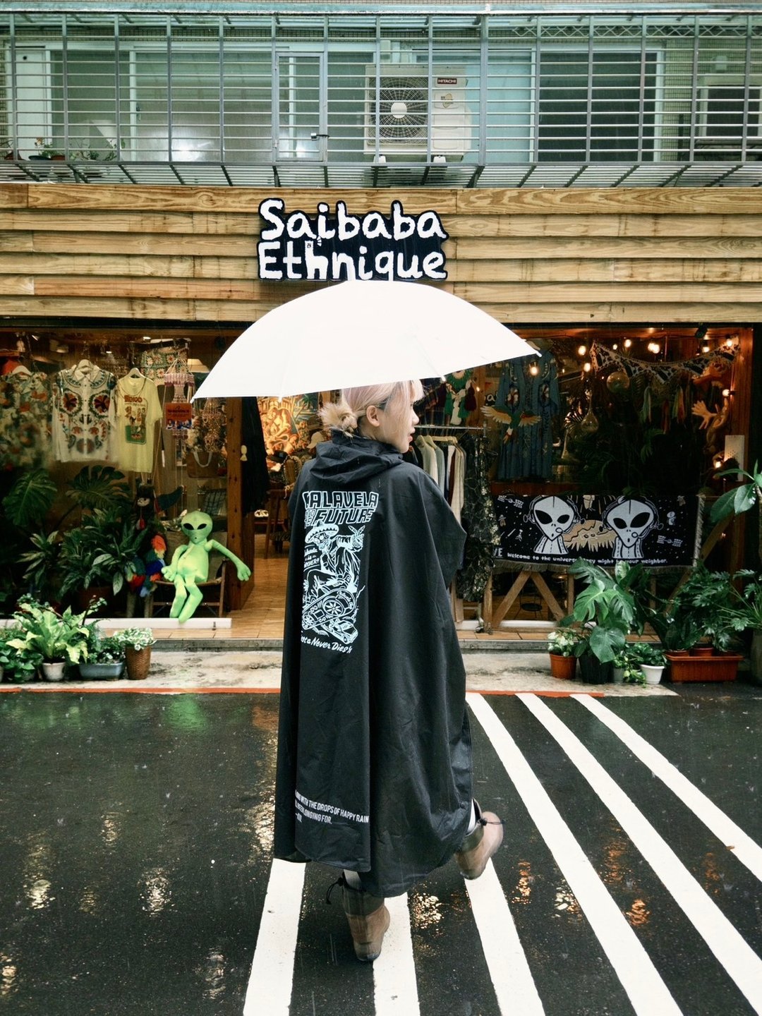 SaibabaEthnique【现货热卖】Saibaba x 加藤大佑 x KIU 独家联名 - 雨伞/雨衣 - 其他材质 