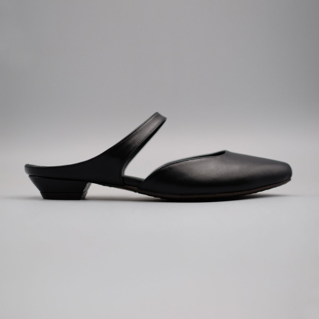 Bridge. (黑色) Black Mules | WL - 其他女款皮鞋 - 真皮 