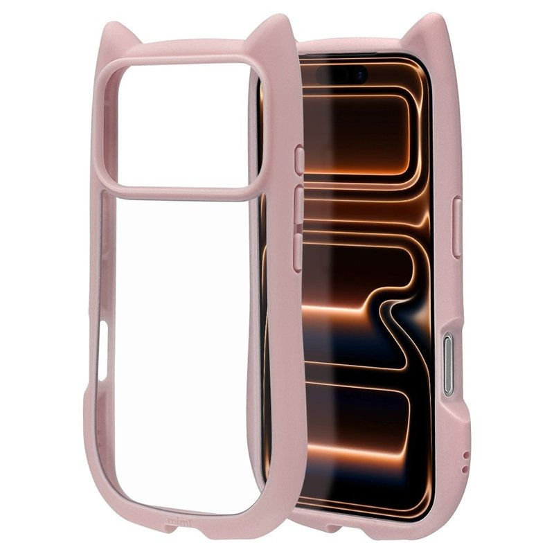 RASTABANANA MIMI iPHONE17 Pro 可爱猫耳双料手机壳 防摔 保护 - 手机壳/手机套 - 硅胶 多色