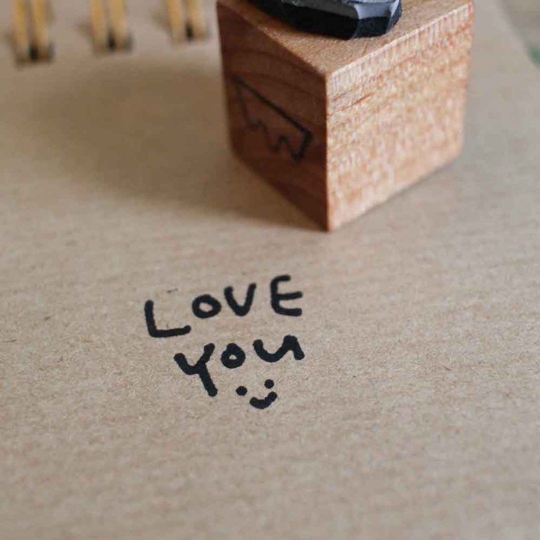 (Jayeon Store 木头印章系列) Love You - 印章/印台 - 木头 