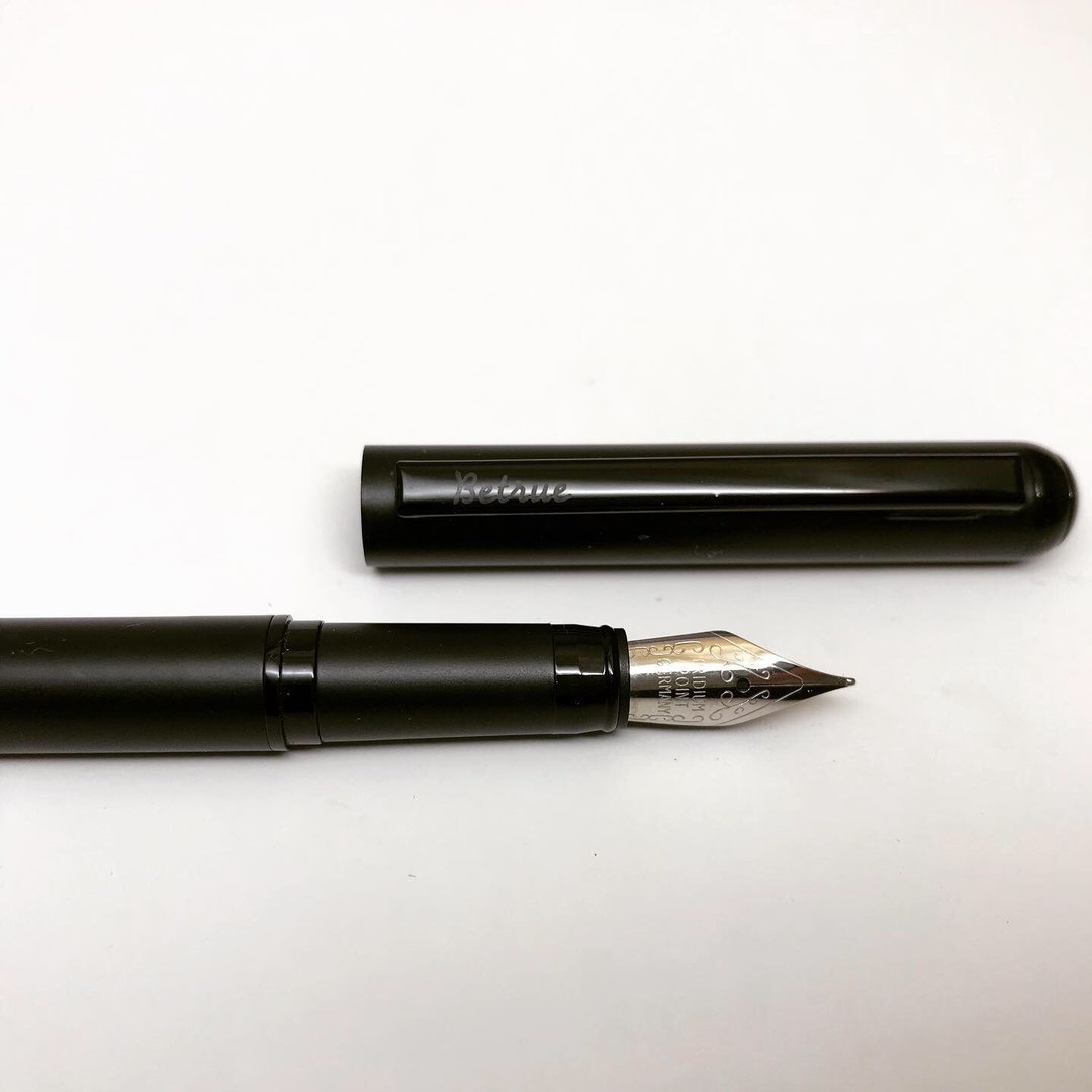 【Be True Pen】送麻布购物袋 初心随行设计师原创钢笔-暗黑星球 - 钢笔 - 铜/黄铜 黑色