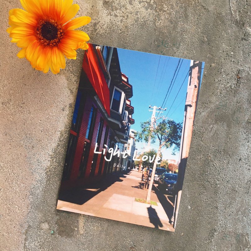 Daily a HA 明信片 -LIGHT LOVE - 日常美景 短暂一瞥的好时光 - 卡片/明信片 - 纸 