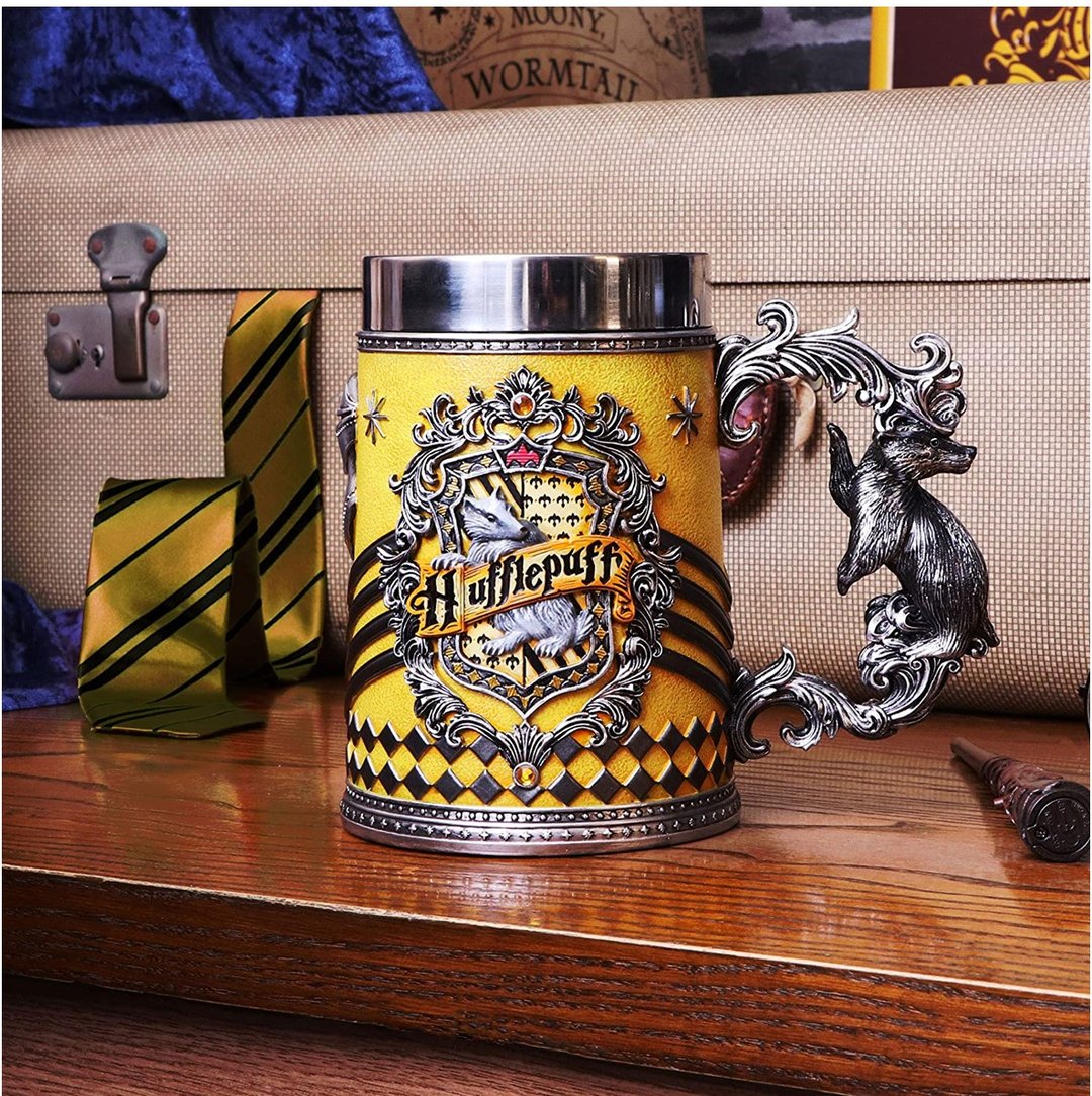 【哈利波特】赫夫帕夫 HUFFLEPUFF 不锈钢造型杯 - 咖啡杯/马克杯 - 其他材质 多色