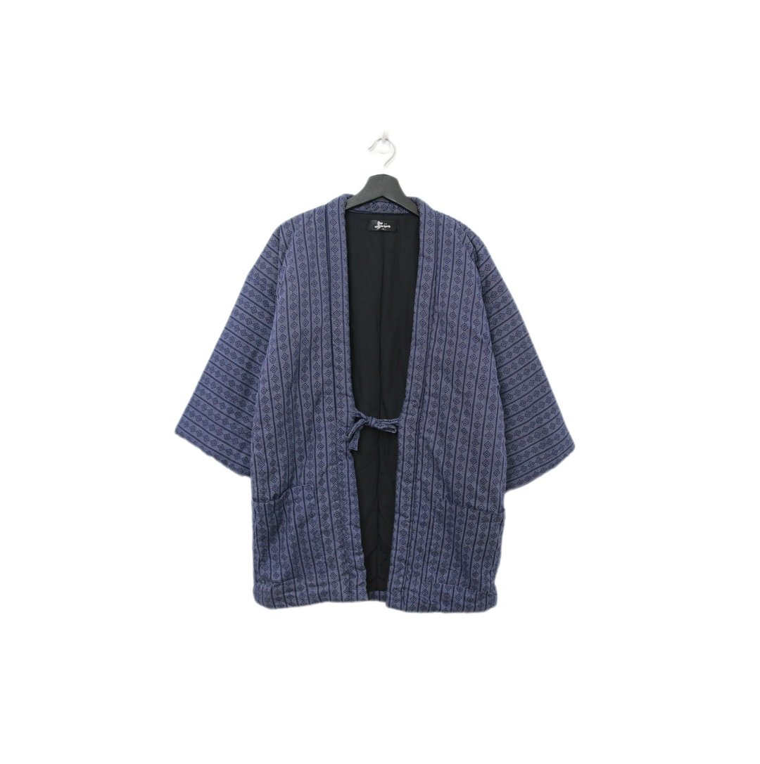 Back to Green-日本带回袢天pt-03条纹满版菱形/vintage - 居家服/睡衣 - 棉 