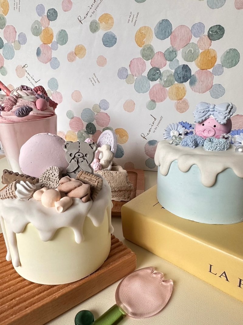 圣诞交换礼物-圣诞扩香石 可以刻印名字喔 香氛 台北手作课程 - 香薰/精油/线香 - 其他材质 多色