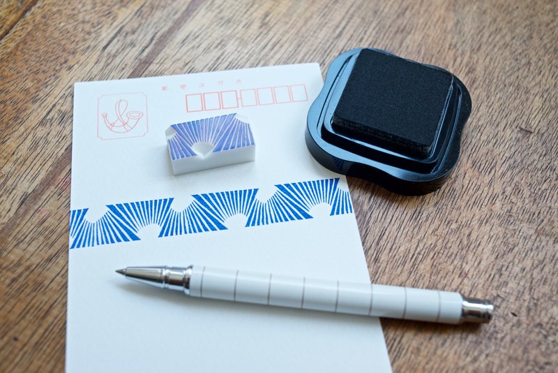 纸胶带印章（富士山） - 印章/印台 - 橡胶 