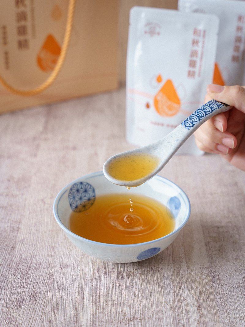 母亲节【伴手礼】纯炼鸡精组|滴鸡精x14包+果醋x1瓶(口味任选) - 醋/水果醋 - 玻璃 