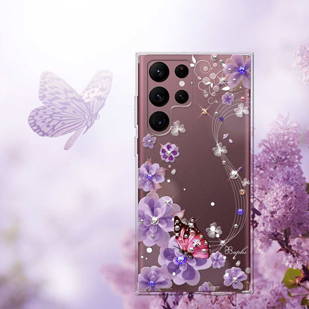 apbs Samsung Galaxy S系列 防震双料水晶彩钻手机壳-迷情蝶恋 - 手机壳/手机套 - 其他材质 多色