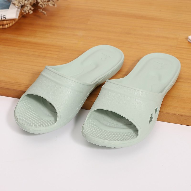 【维诺妮卡】三点支撑 严选Q弹家居拖鞋-薄荷绿 - 室内拖鞋 - 塑料 绿色