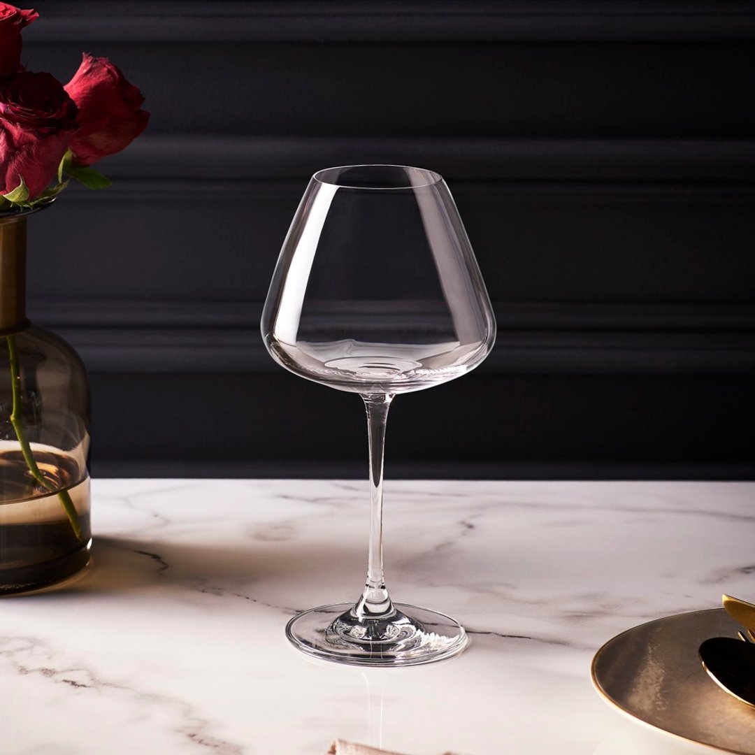 Lucaris 无铅水晶红酒杯 Elegant Red 590ml Desire系列 - 玻璃杯 - 玻璃 透明
