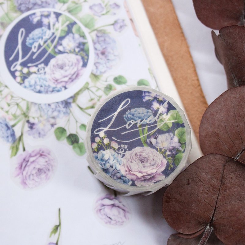 2.5cm纸胶带 - Lovely-准备改版啰 - 纸胶带 - 纸 紫色