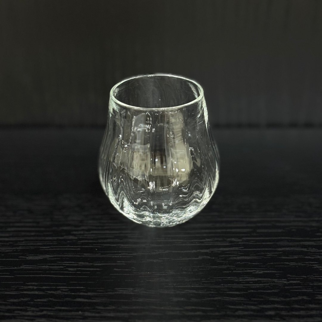 迷你直栅纹玻璃杯 - 玻璃杯 - 玻璃 