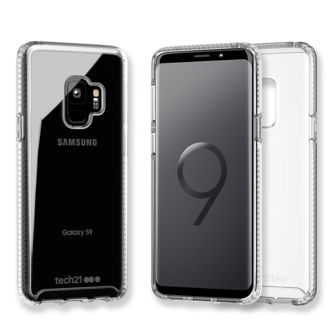 Tech21英国抗冲击Samsung S9 防撞硬式清透保护壳 (5055517389860 - 手机壳/手机套 - 塑料 透明