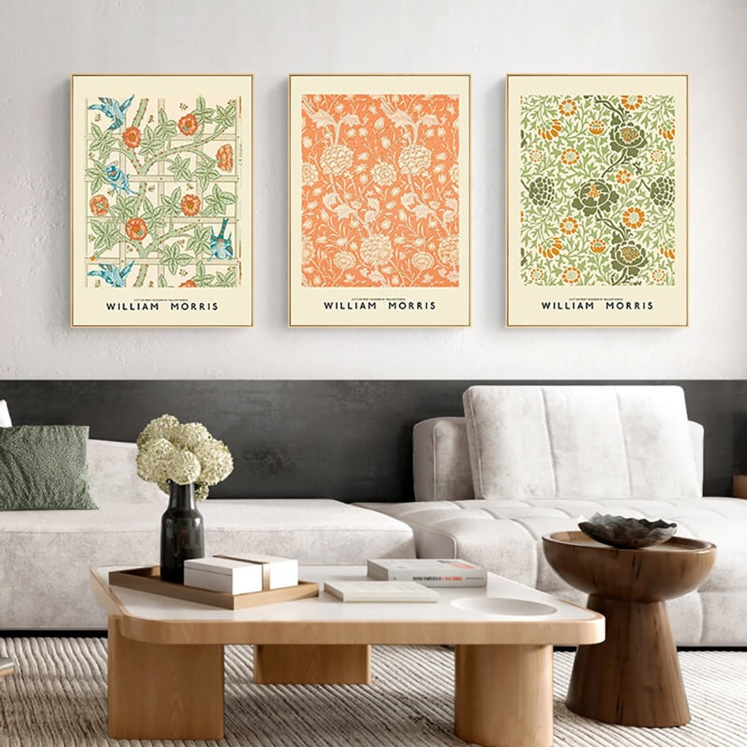 William Morris_挂画_艺术系列_台湾制造 两个工作天快速出货 - 海报/装饰画/版画 - 棉 多色