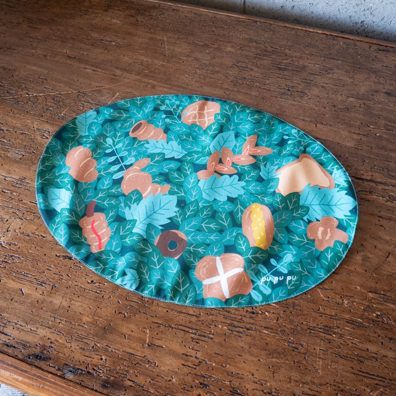 森林餐垫 - 餐垫/桌巾 - 聚酯纤维 红色