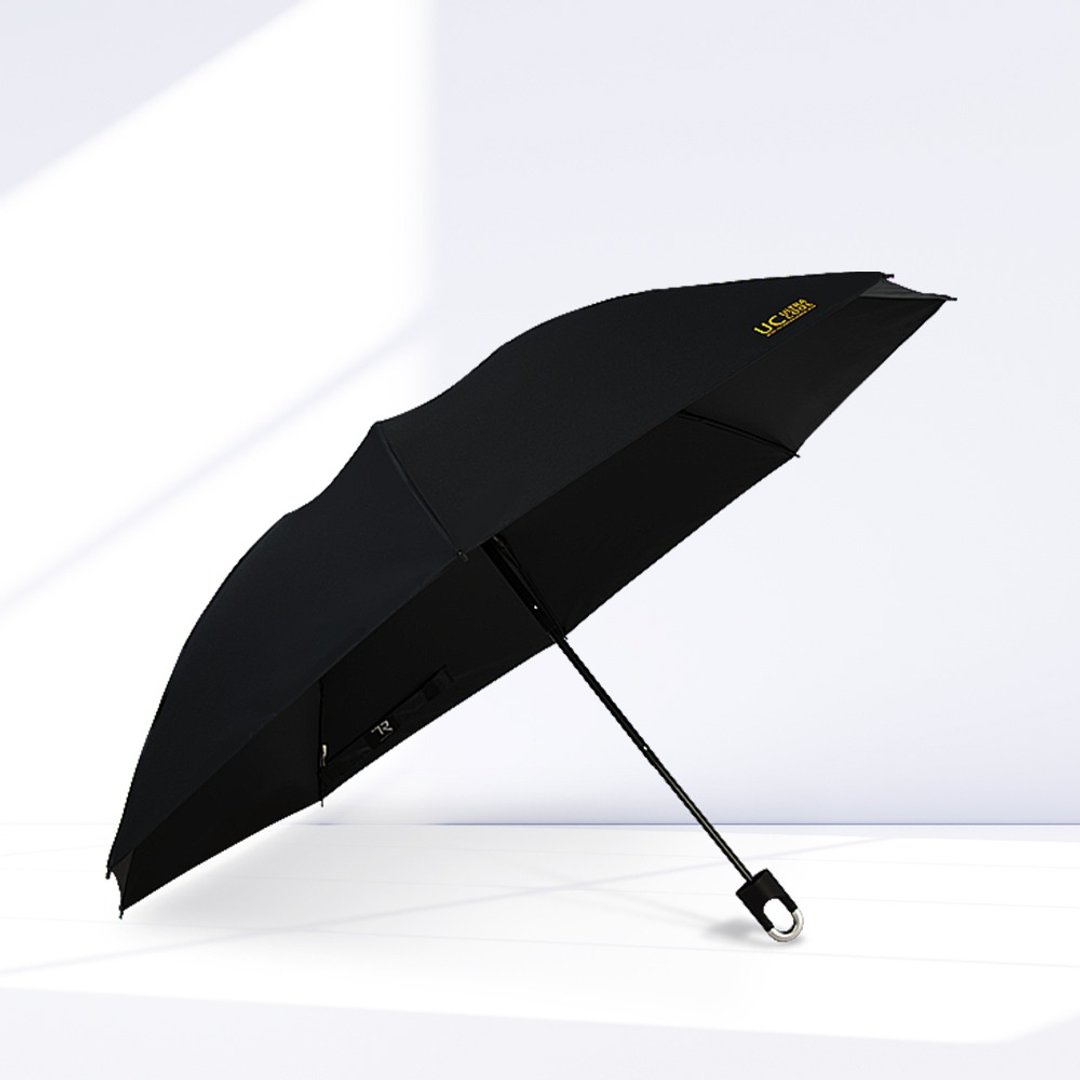 TDN收的妙降温黑胶抗UV秒收伞_自动收伞反向折伞(绅士黑) - 雨伞/雨衣 - 防水材质 黑色