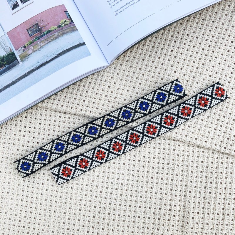 奶奶家的铁窗花 / 图腾 / 织带 发带 发箍 - 发带/发箍 - 棉．麻 