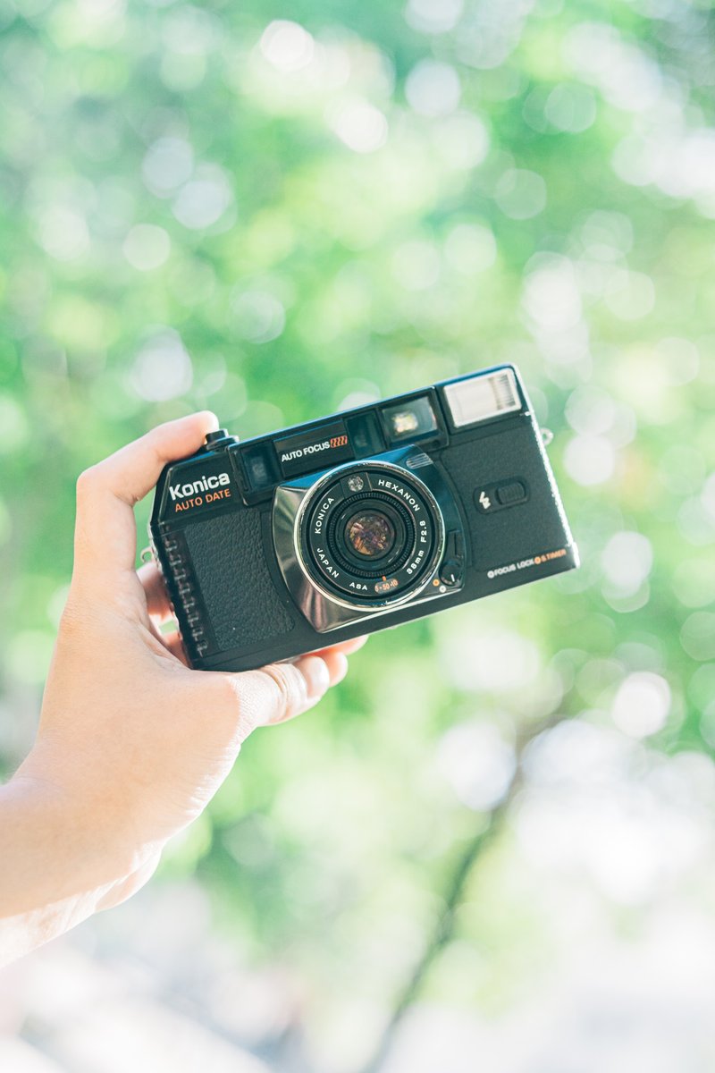 Konica C35MFD 大光圈底片相机  经典 傻瓜相机 新手适用 - 相机 - 其他金属 黑色