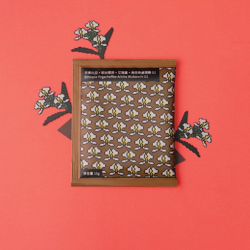 【aaah咖啡】埃塞俄比亚 耶加雪菲 艾瑞嘉 乌班奇处理厂 G1 6入盒装 - 咖啡 - 新鲜食材 多色