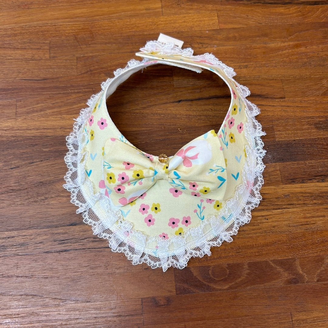 超仙宠物领巾上架啦/蜜糖彩点蝴蝶领巾/奈伊毛孩的美妆造型领巾/ - 衣/帽 - 棉 蓝色