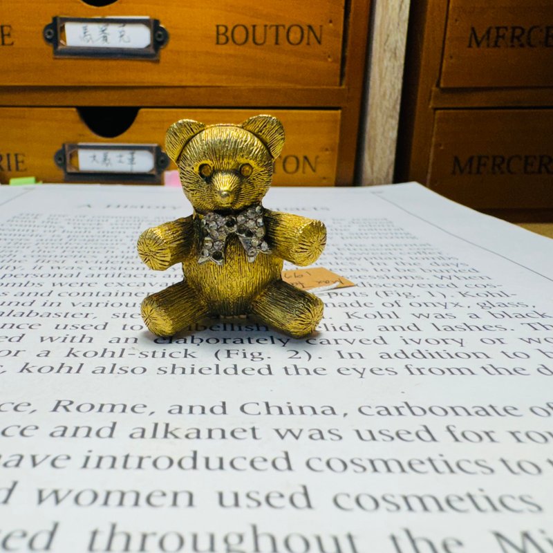 Max Factor  小熊香膏盒 - 其他 - 其他金属 