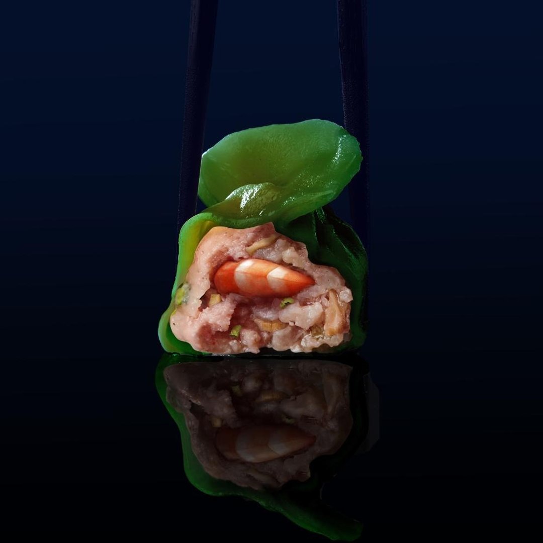海味大虾榨菜猪肉水饺 - 熟食小吃 - 新鲜食材 绿色