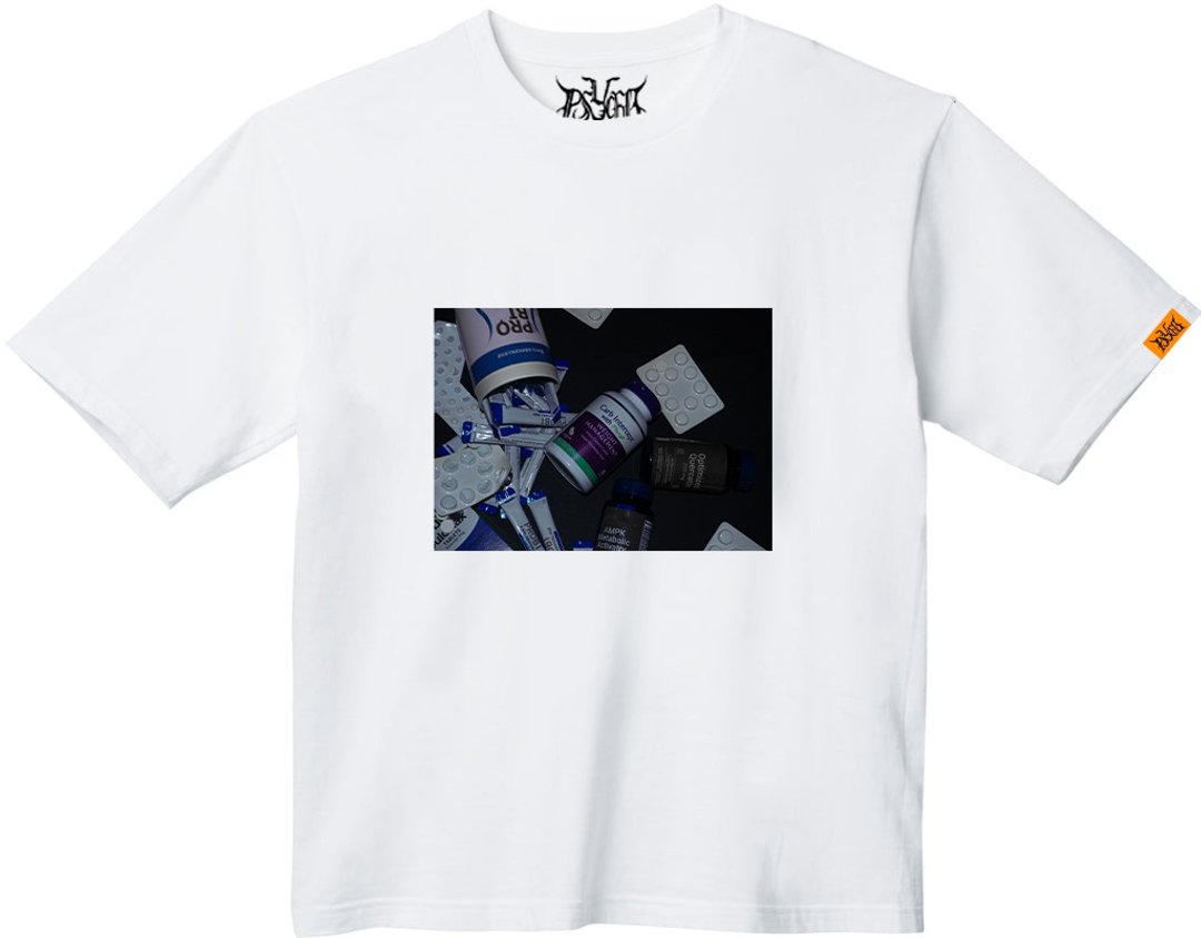 身体自主-肉肉系列 Judging Defines My Body Tee - 男装上衣/T 恤 - 棉 白色
