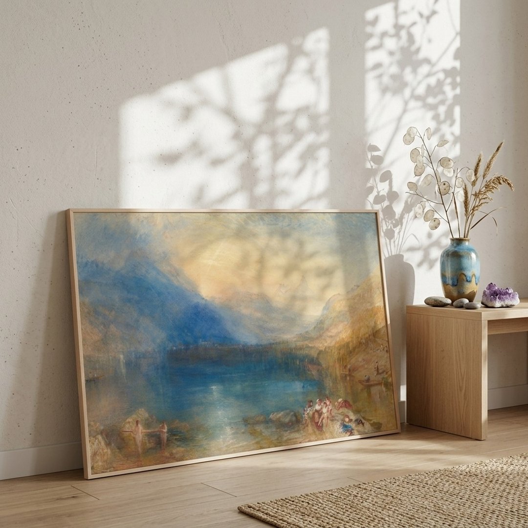 【艺术挂画】透纳 William Turner | 楚格湖 - 海报/装饰画/版画 - 纸 