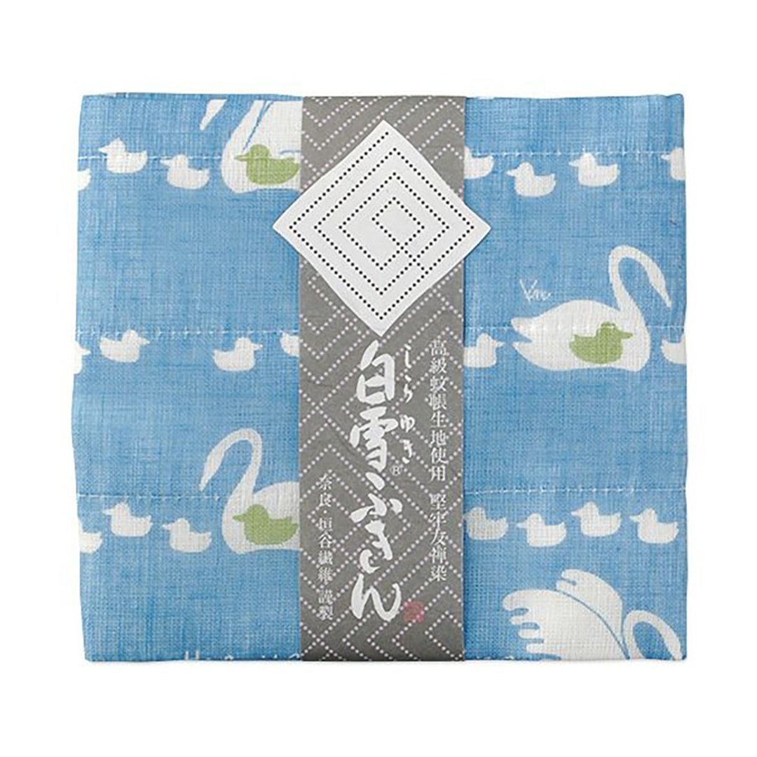 京友禅染万用巾 / 丑小鸭蓝色 - 餐垫/桌巾 - 棉 蓝色