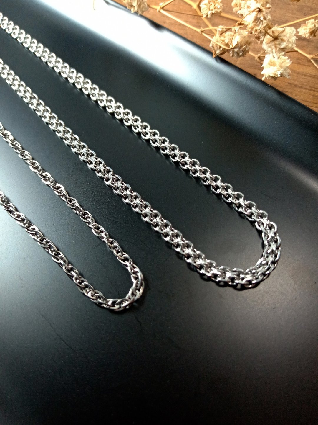 补运费商品 - | 加购18A04 | 玉坠&玉扣 随机不锈钢链-粗20英寸(约50.8cm) - 非实体商品 - 其他材质 