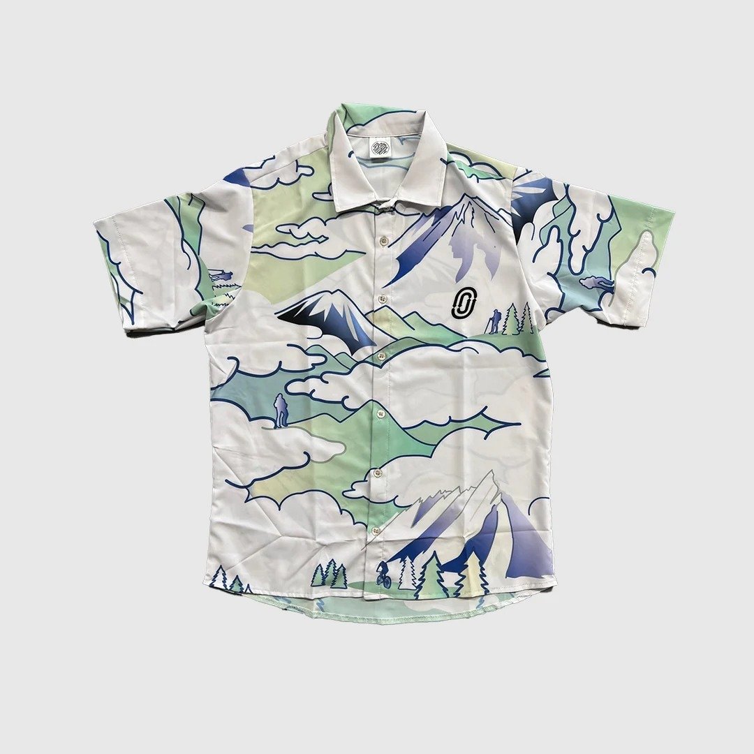 【Ostroy】Colorado Resort Shirt_休闲衬衫 - 自行车/周边 - 聚酯纤维 白色