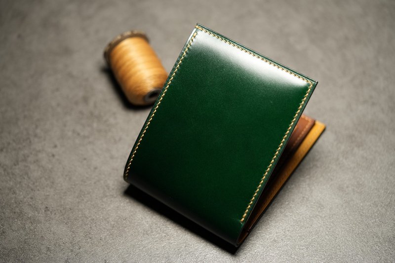 Herry Hsieh - 马臀皮短夹 / 对折式 / 定制商品 - 皮夹/钱包 - 真皮 