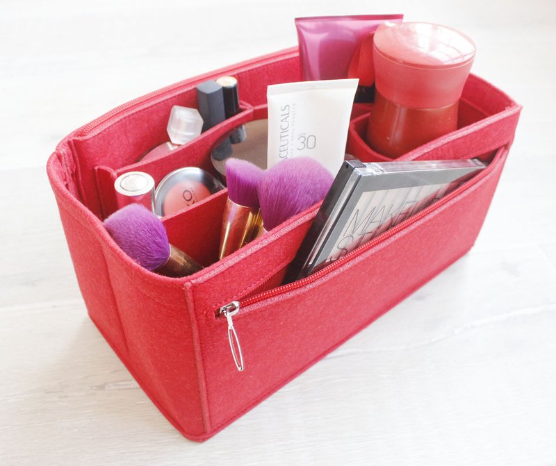 LV 袋中袋 收纳袋 分隔袋  杂物收纳框 化妆刷子收纳 隔层 196 - 化妆包/杂物包 - 聚酯纤维 