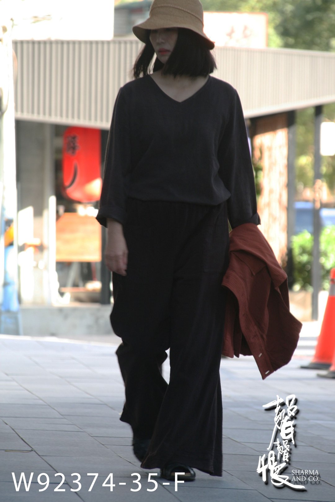 【声声慢】内里双层下摆荷叶裤 - 女装长裤 - 棉 多色