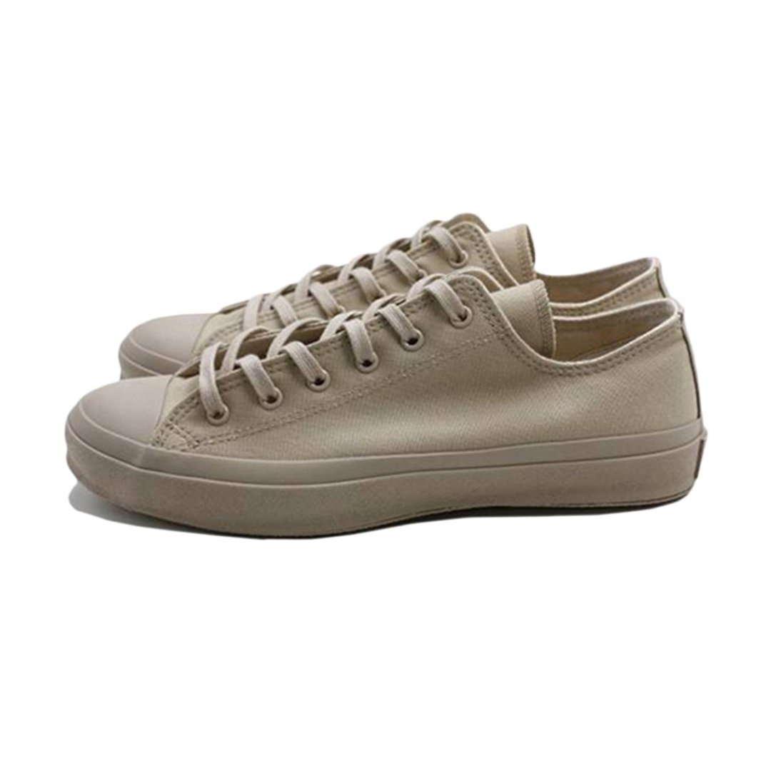 日本久留米月星职人品牌 - LOW BASKET - CHINO BEIGE - 男款休闲鞋 - 其他材质 卡其色