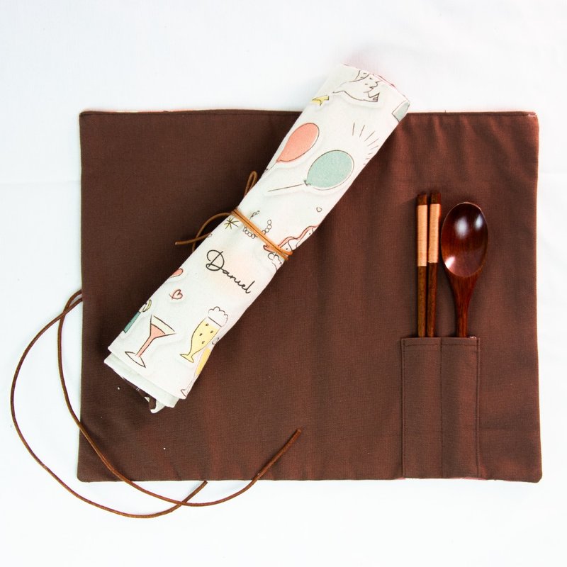 【定制化礼物】日式收纳餐垫组/可大量订制/婚礼小物/伴娘礼 - 餐垫/桌巾 - 其他材质 