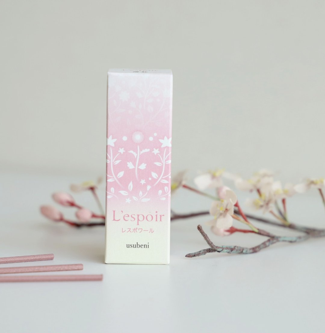 Lespoir 希望系列  レスポワール 薄红 限量线香 20本入 - 香薰/精油/线香 - 浓缩/萃取物 