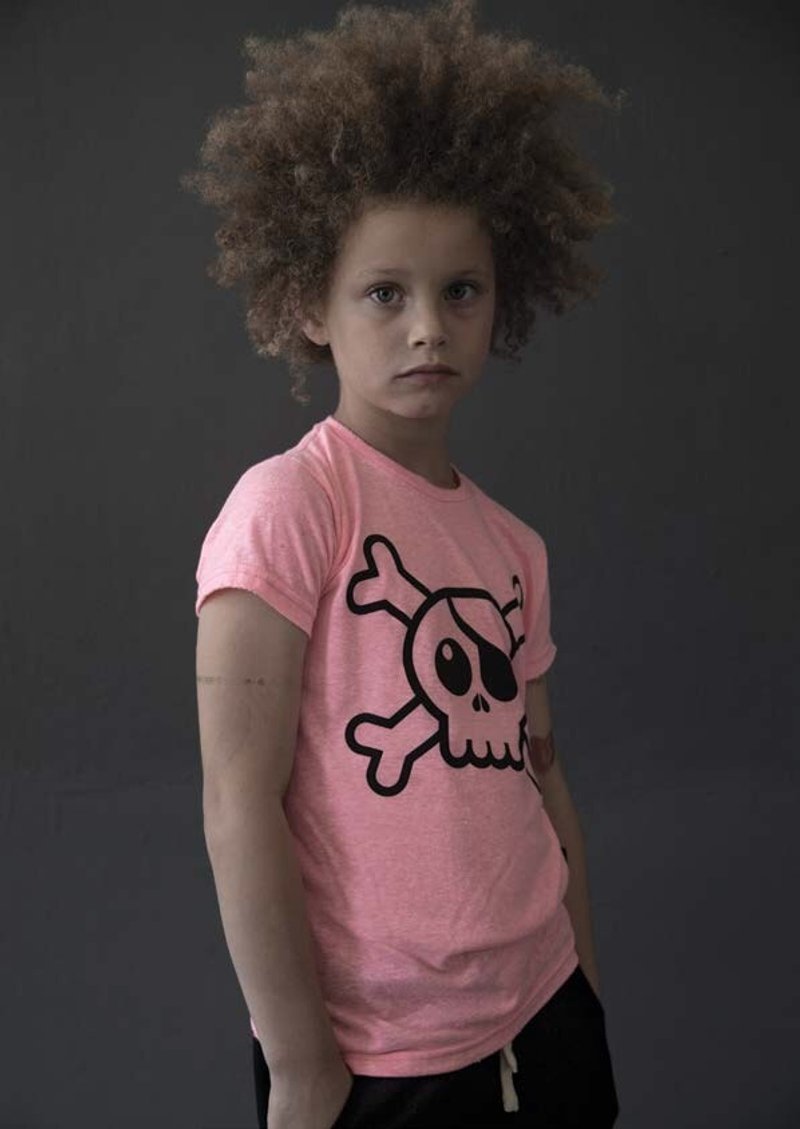 2016SS 春夏NUNUNU 萤光粉大骷髅 上衣 - 其他 - 棉．麻 灰色