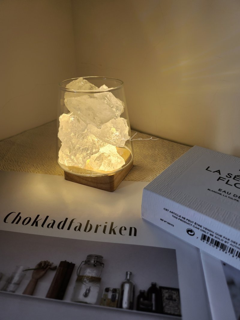 高透白水晶 原矿灯  综合天然净化磁场 现货 I SOLAR - 香薰/精油/线香 - 其他材质 
