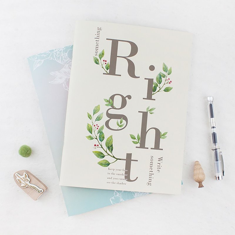 16K Write Something系列笔记本 - 共4款 - 任选2本 - 笔记本/手帐 - 纸 多色