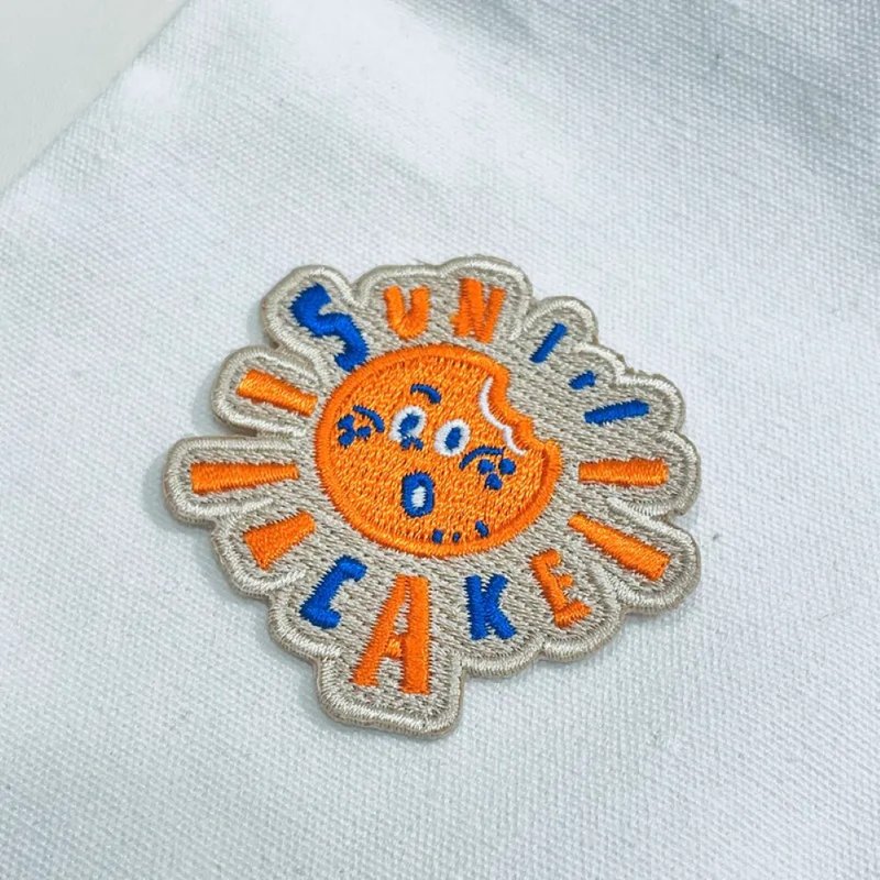 旧城  太阳饼 - 编织/刺绣/羊毛毡/裁缝 - 绣线 蓝色