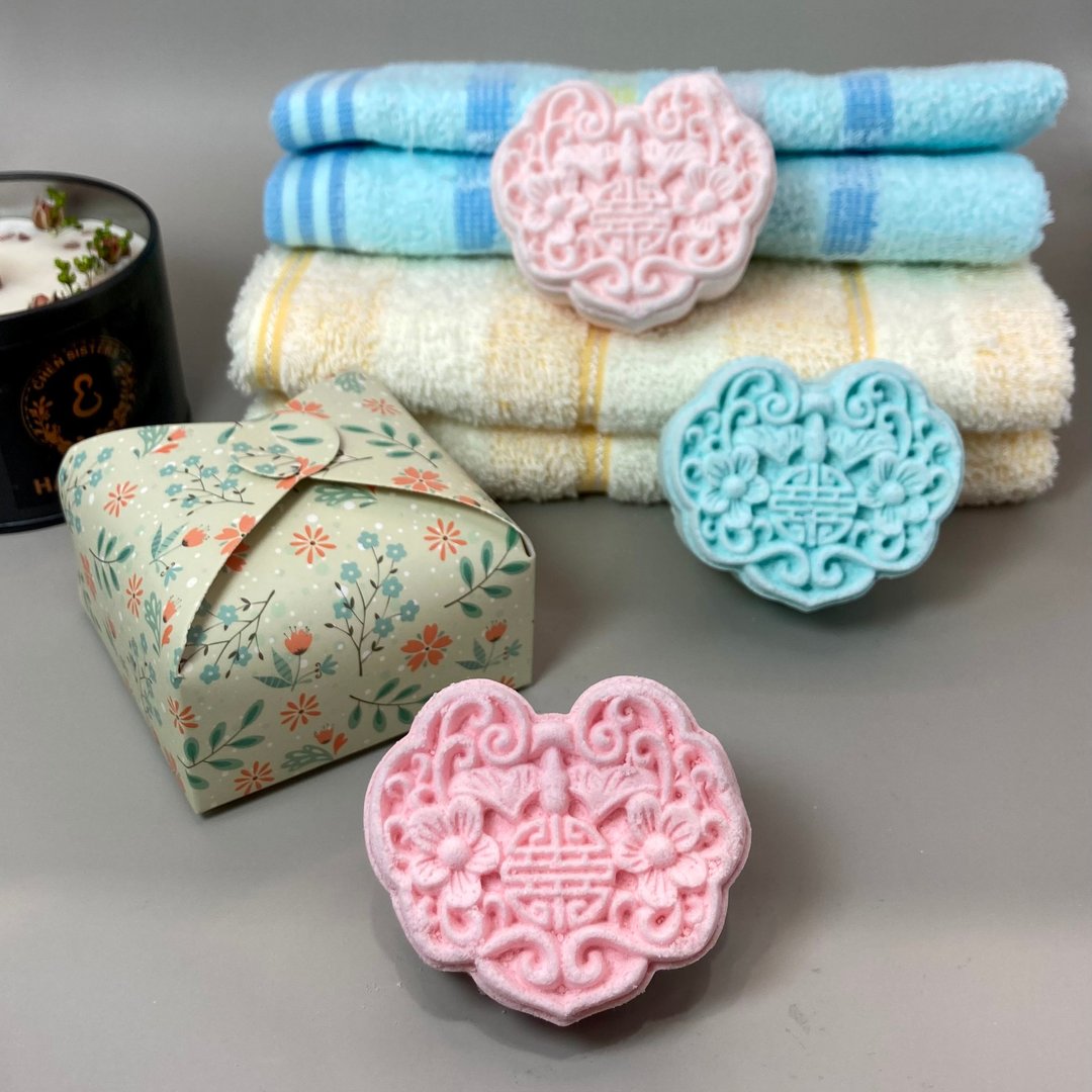 万寿如意 精油牛奶泡澡 气泡锭 淋浴 浸泡 足浴 - 沐浴用品 - 其他材质 