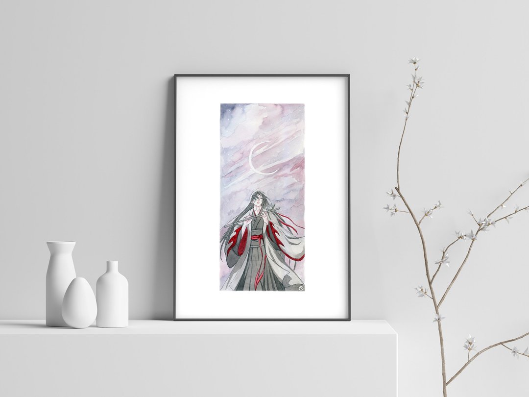 Printable art Print Elder Yiling / print it at home / Directly from the Artist - 电子手绘真人画像/绘画/插画 - 其他材质 