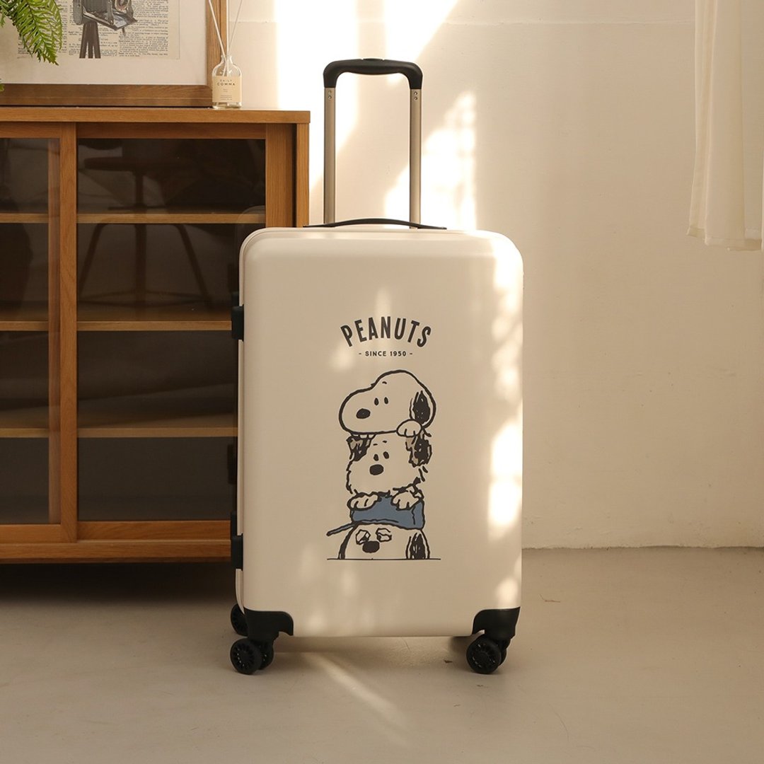 Peanuts史努比行李箱 手足24寸- Snoopy 正版授权 旅行箱 行李箱 - 行李箱/行李箱保护套 - 其他材质 多色
