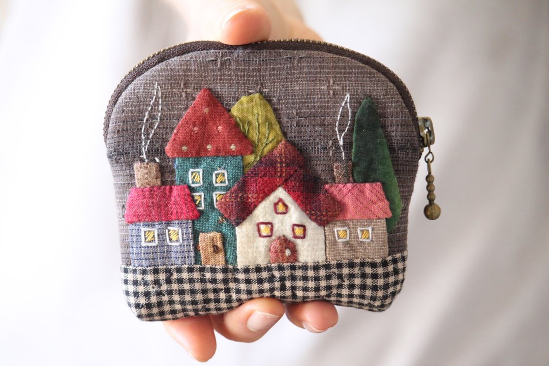 Money Holder made in Japanese Patchwork style - 皮夹/钱包 - 其他材质 