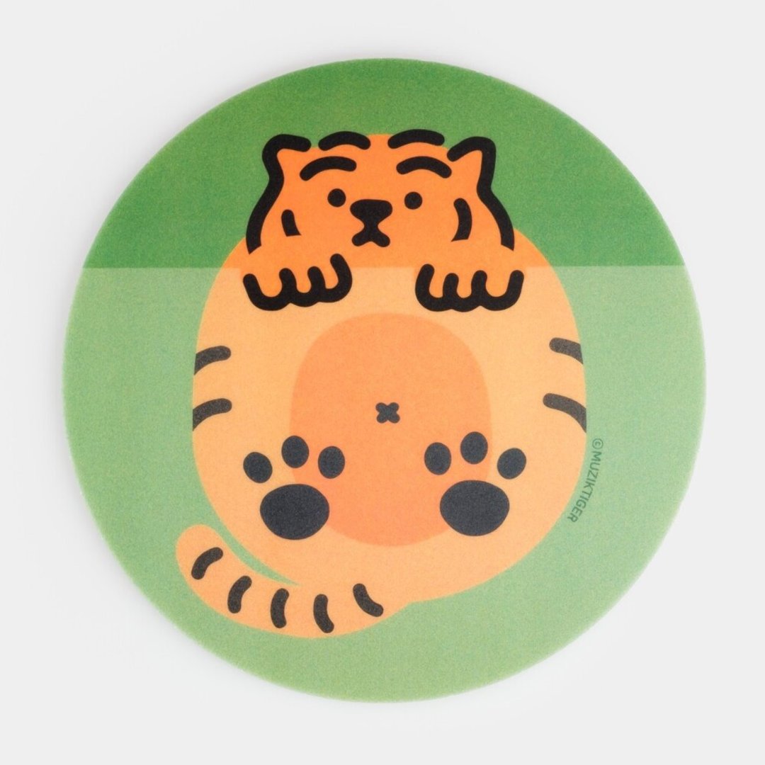 躺肥虎 捉迷藏  PVC 鼠标垫  Peekaboo tiger - 鼠标垫 - 其他材质 