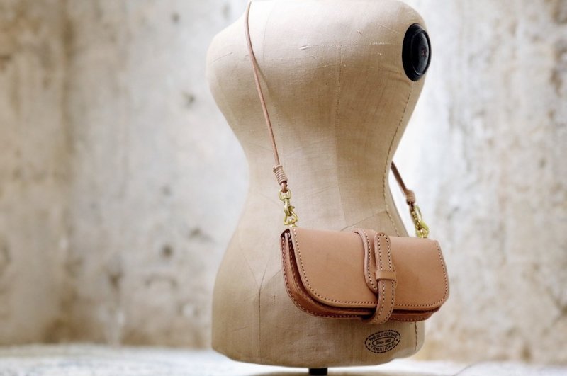 智能手机单肩包 iPhone android iPhone - 侧背包/斜挎包 - 真皮 白色