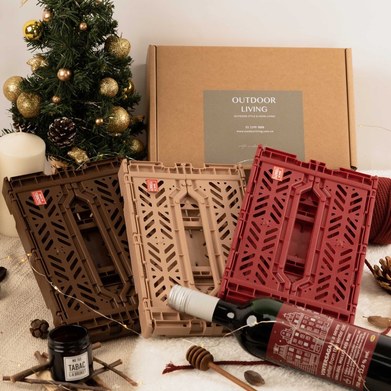 【礼盒】Aykasa配色组合-微醺热红酒 (S-3入) 礼物、限定 - 收纳用品 - 塑料 