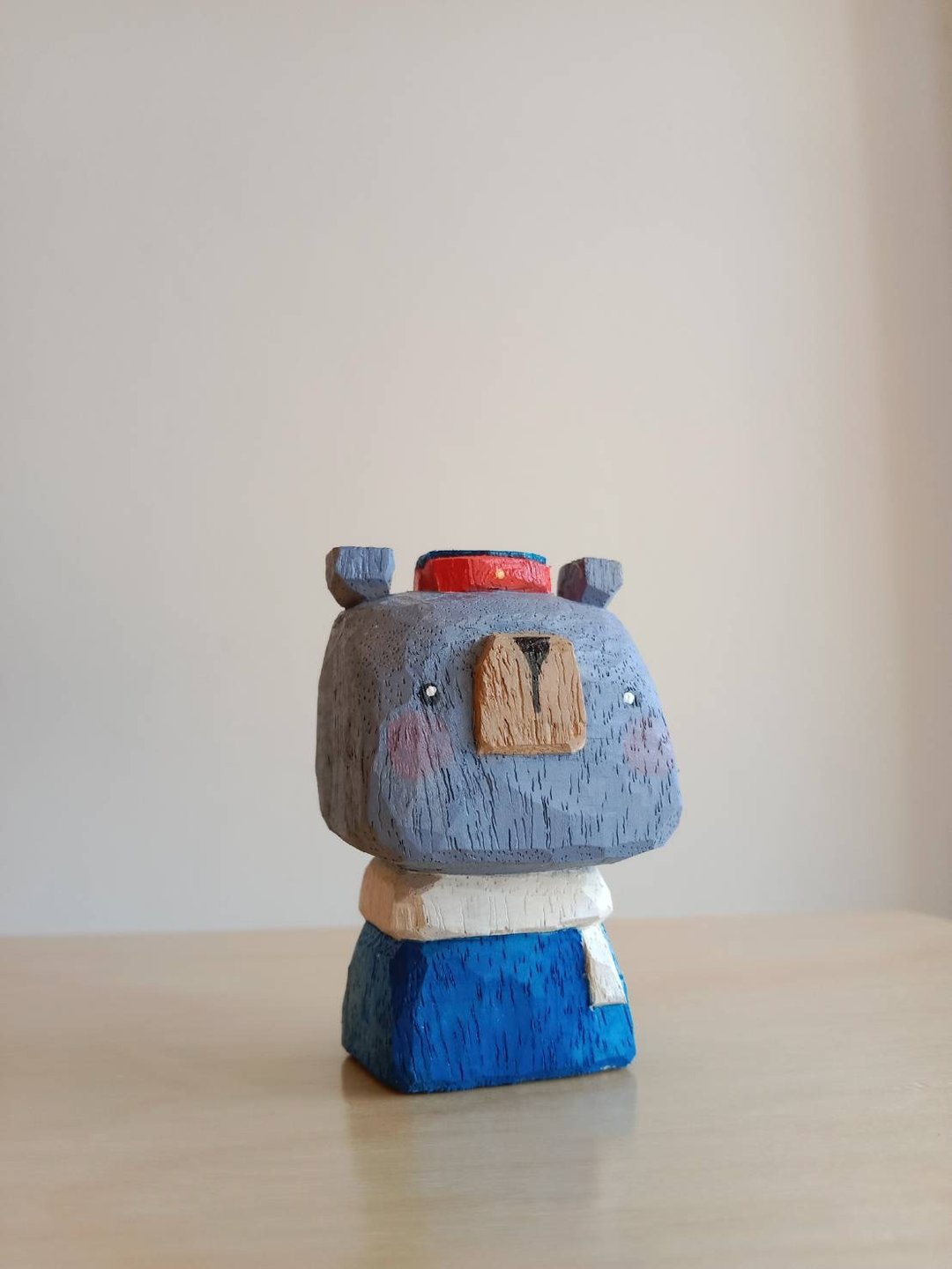 Little Bear's Winter No.1 - 摆饰 - 木头 